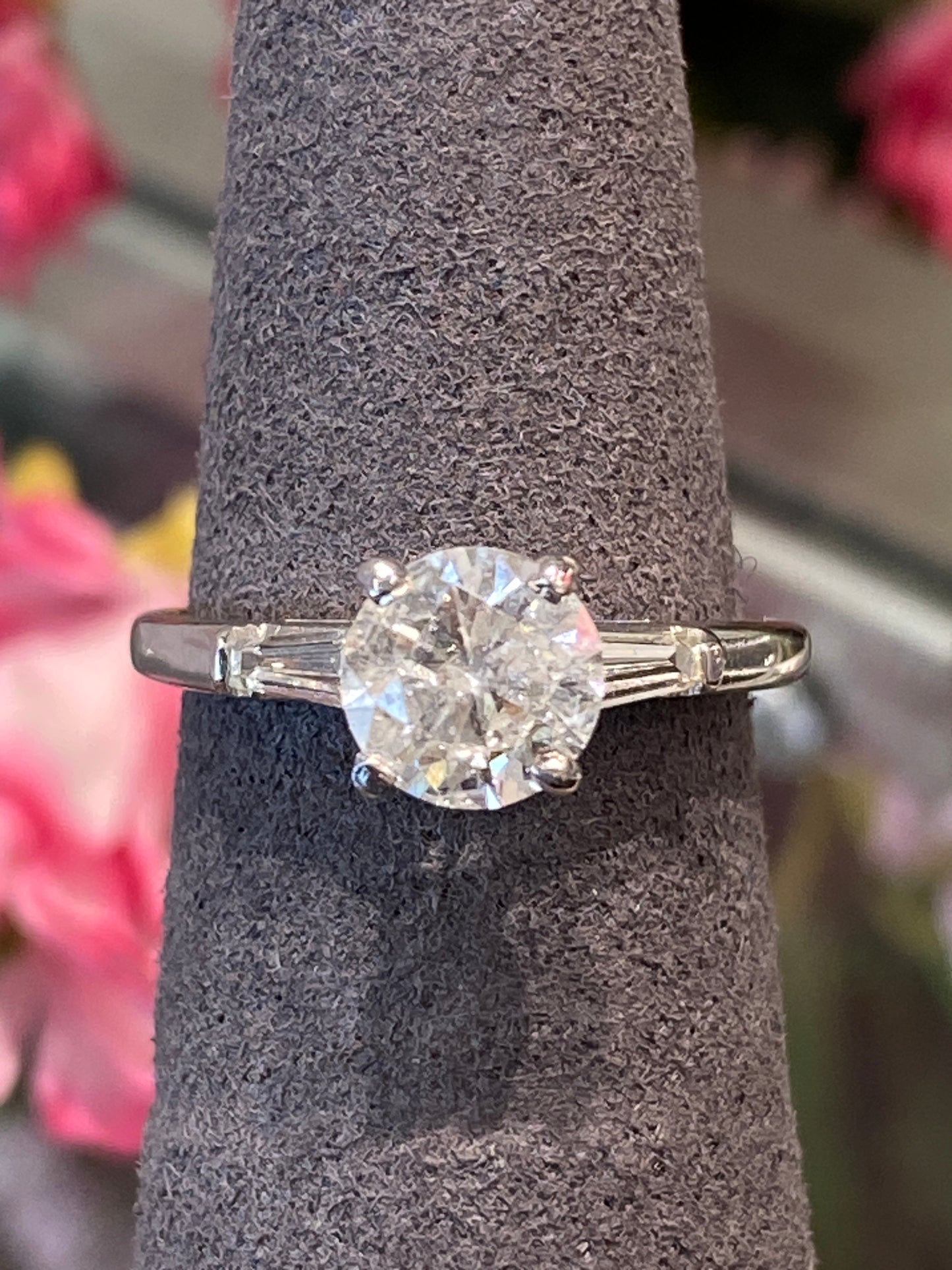 Platinum Diamond Engagement Ring