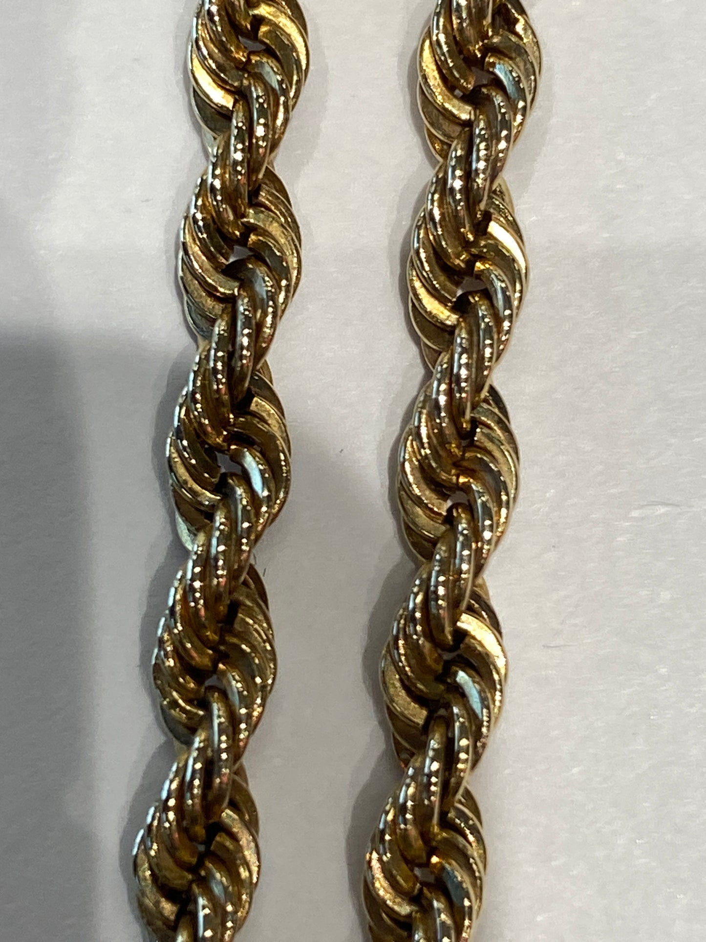 14k Yellow Gold Rope Chain