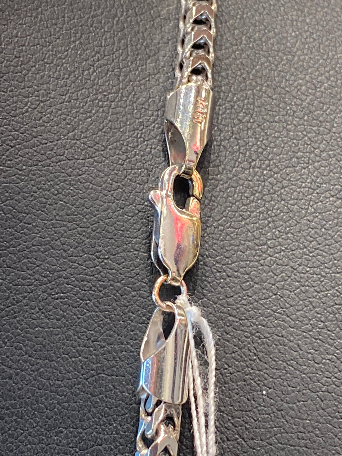 14k White Gold Chain