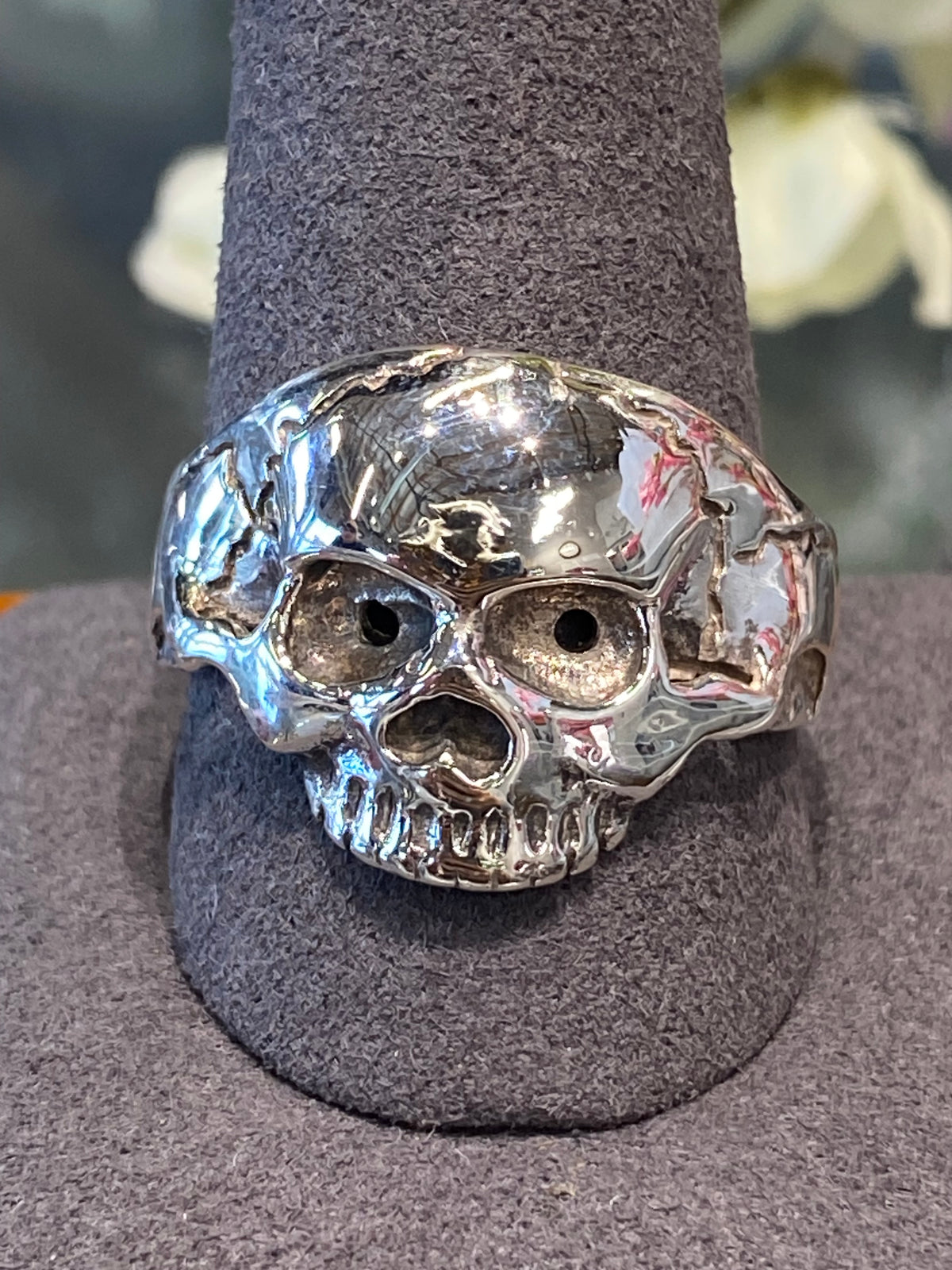 925 Silver Skull Ring