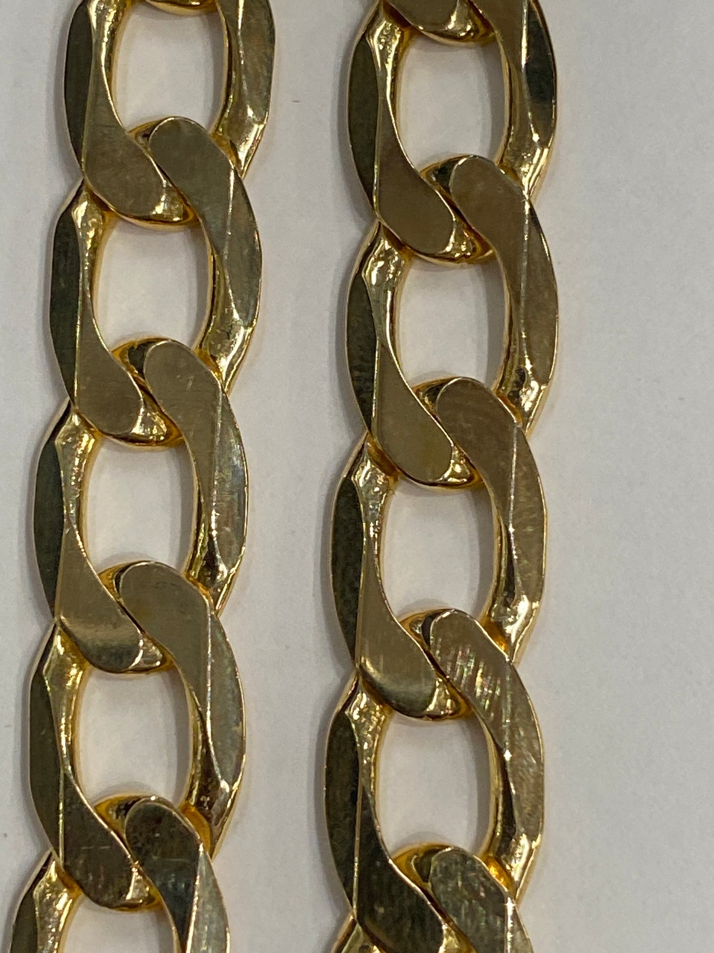 14k Yellow Gold Curb Link Chain