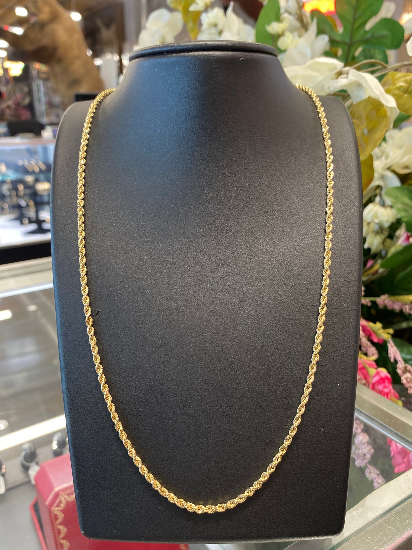 14k Yellow Gold Rope Chain