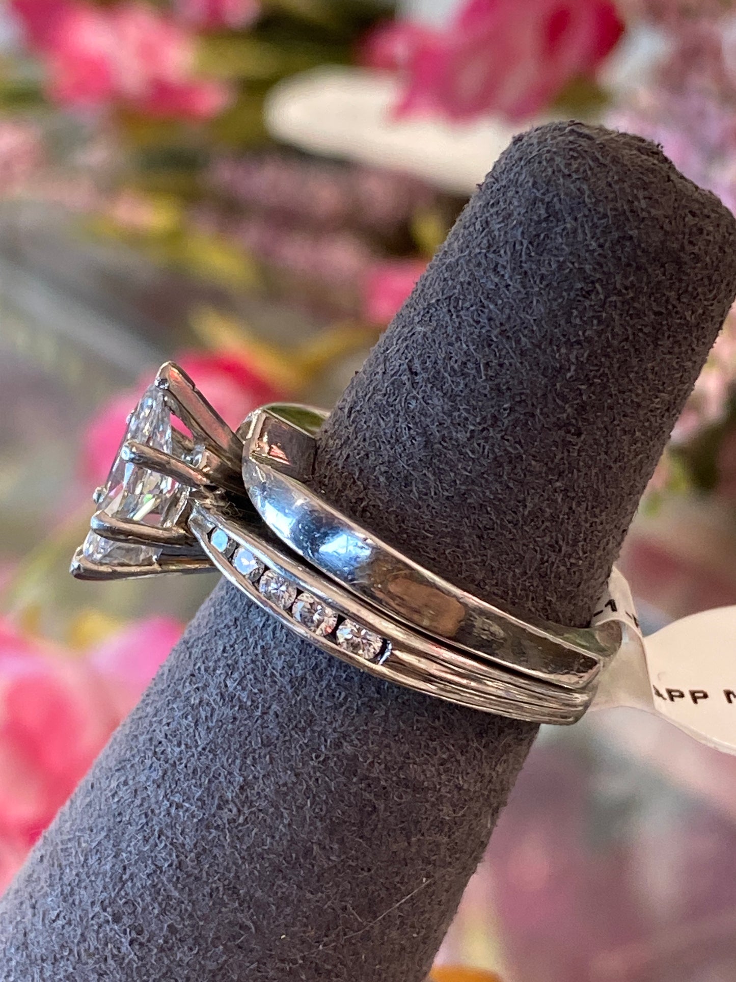 Platinum Wedding Set