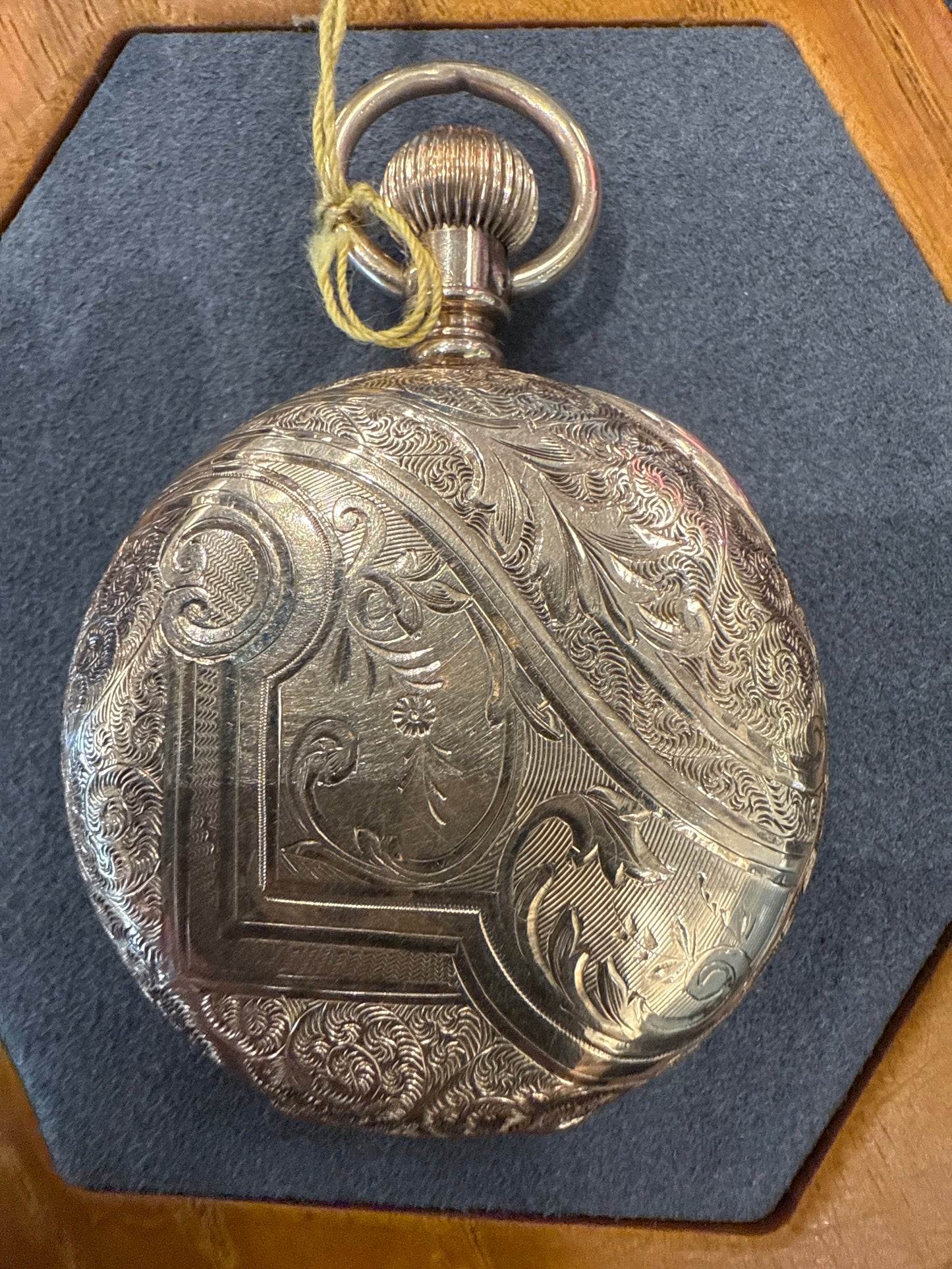 Gold pocket watch