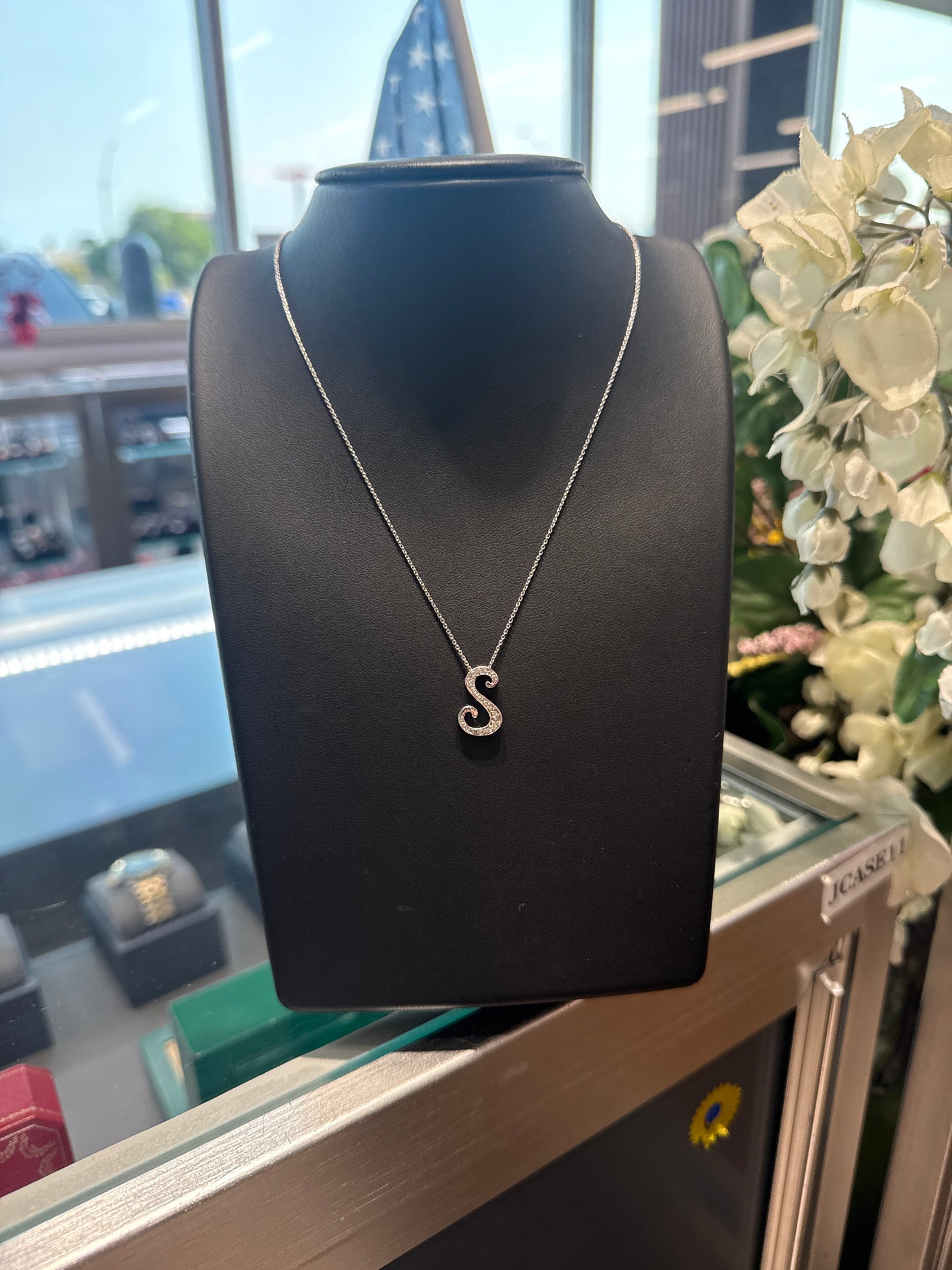 White gold chain
