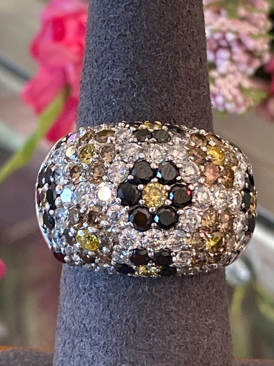 18k White Gold Diamond Ring