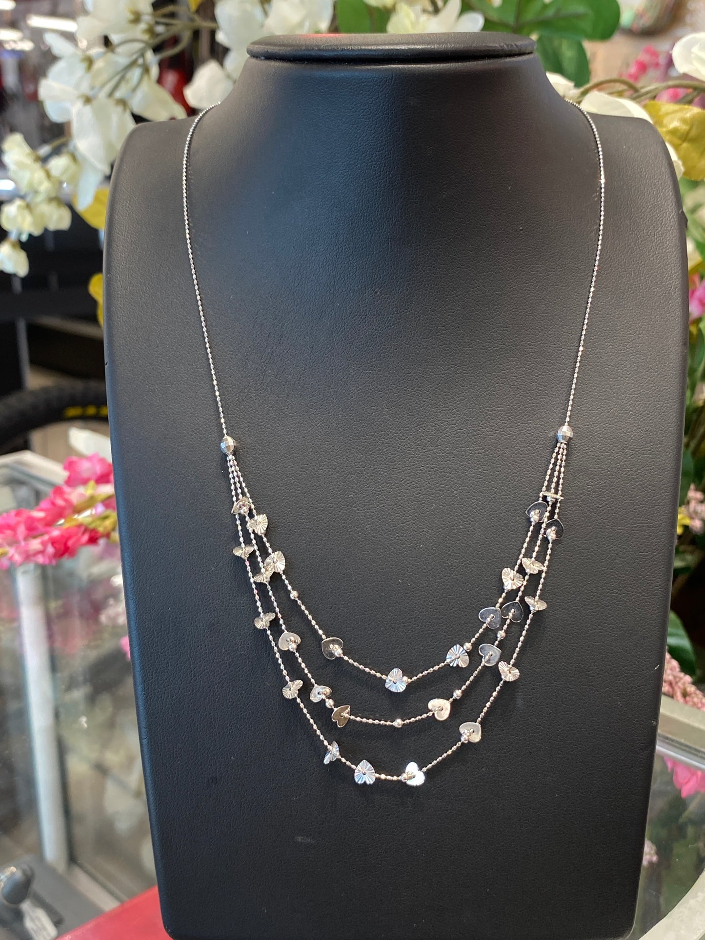 14k White Gold Fashion Chain