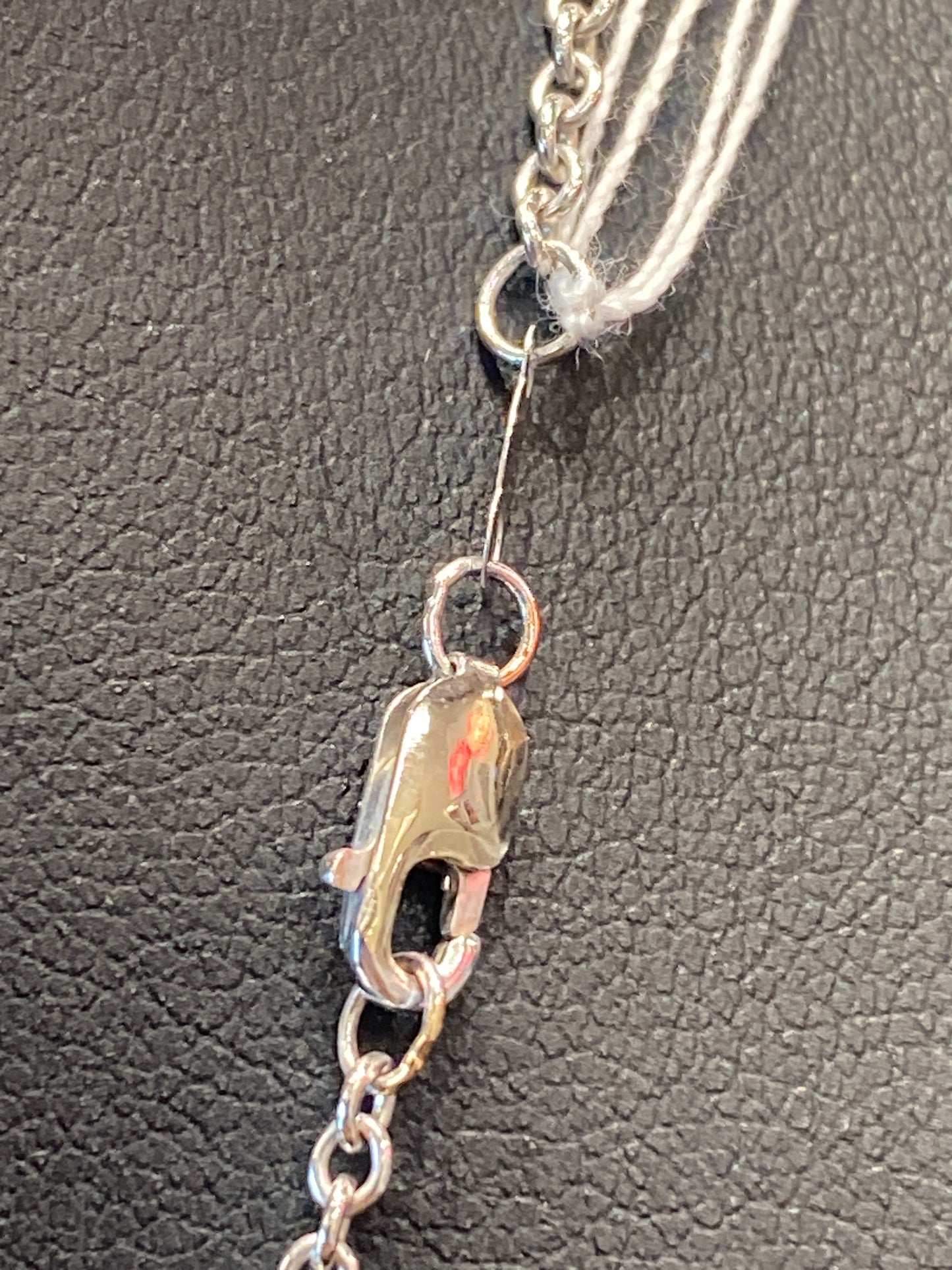 14k White Gold Link Chain