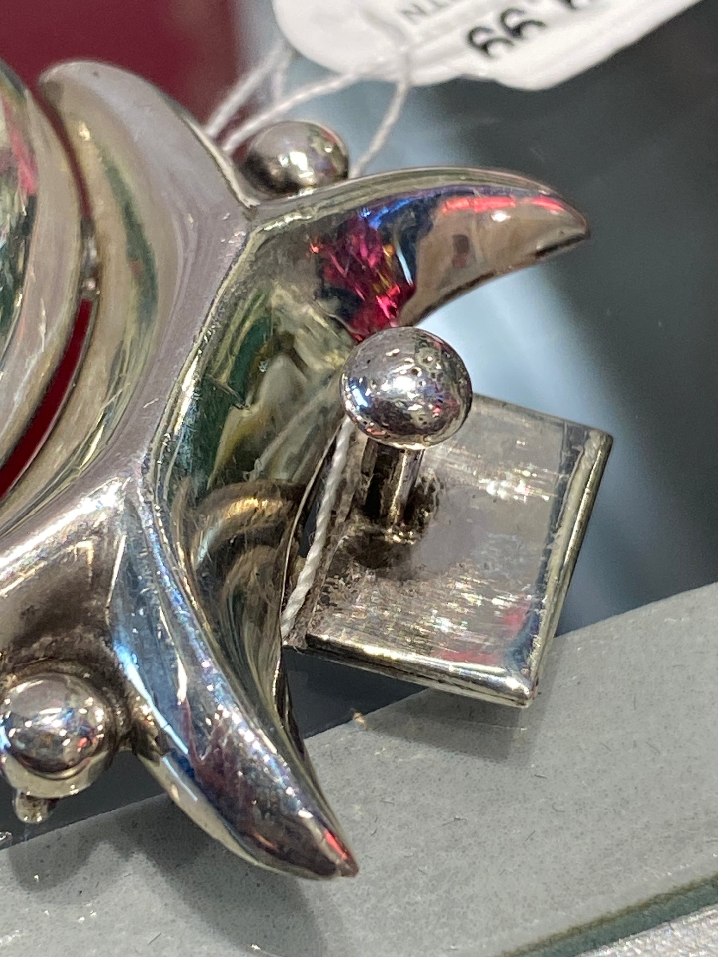 Silver Bracelet With Colored Stones