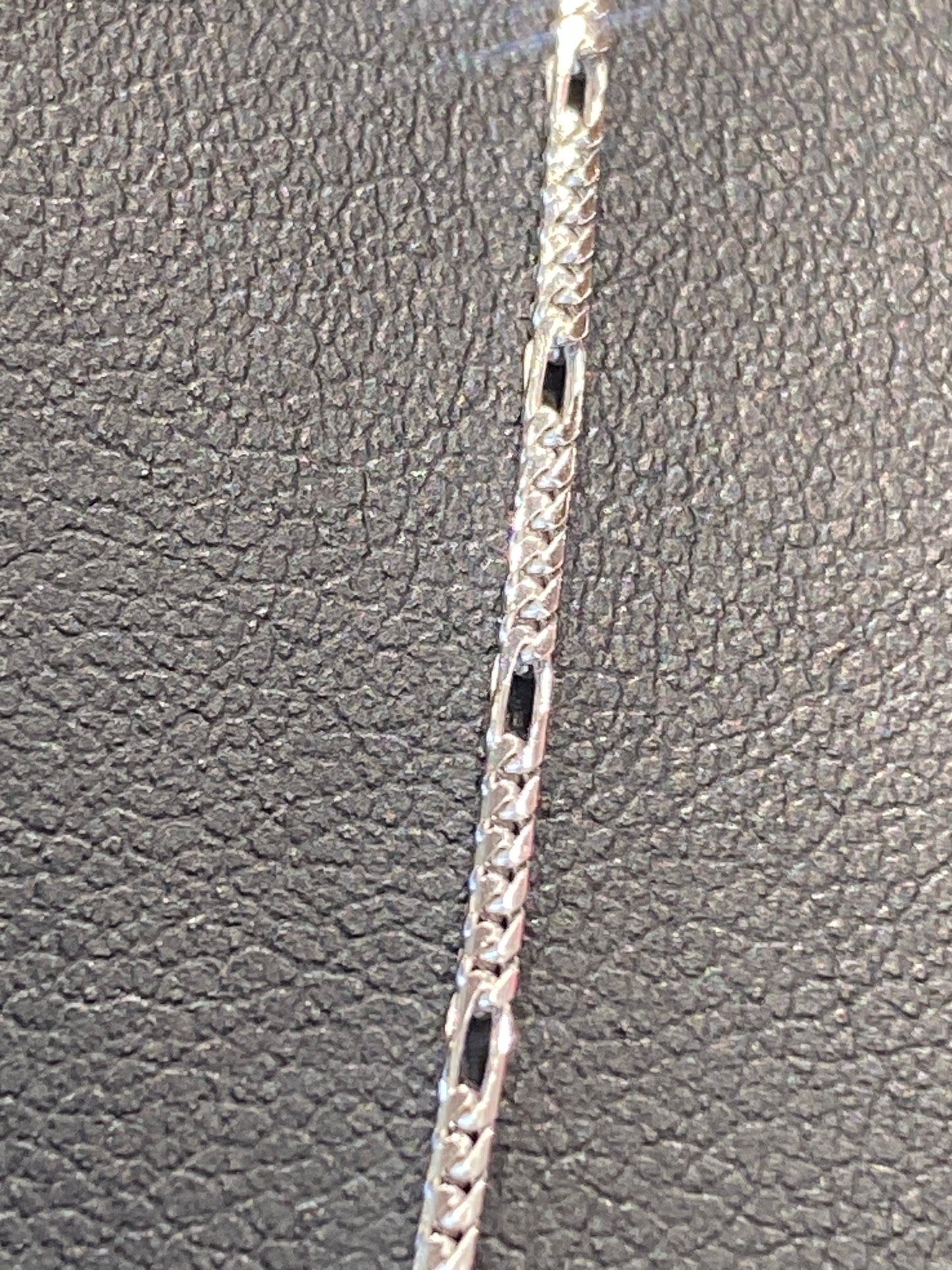 14k White Gold Chain