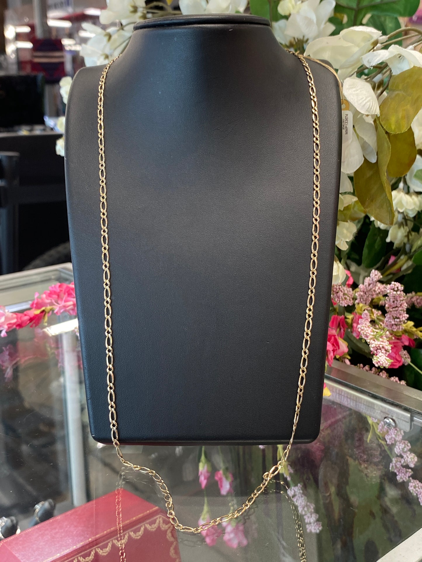 14k Yellow Gold Fígaro Chain