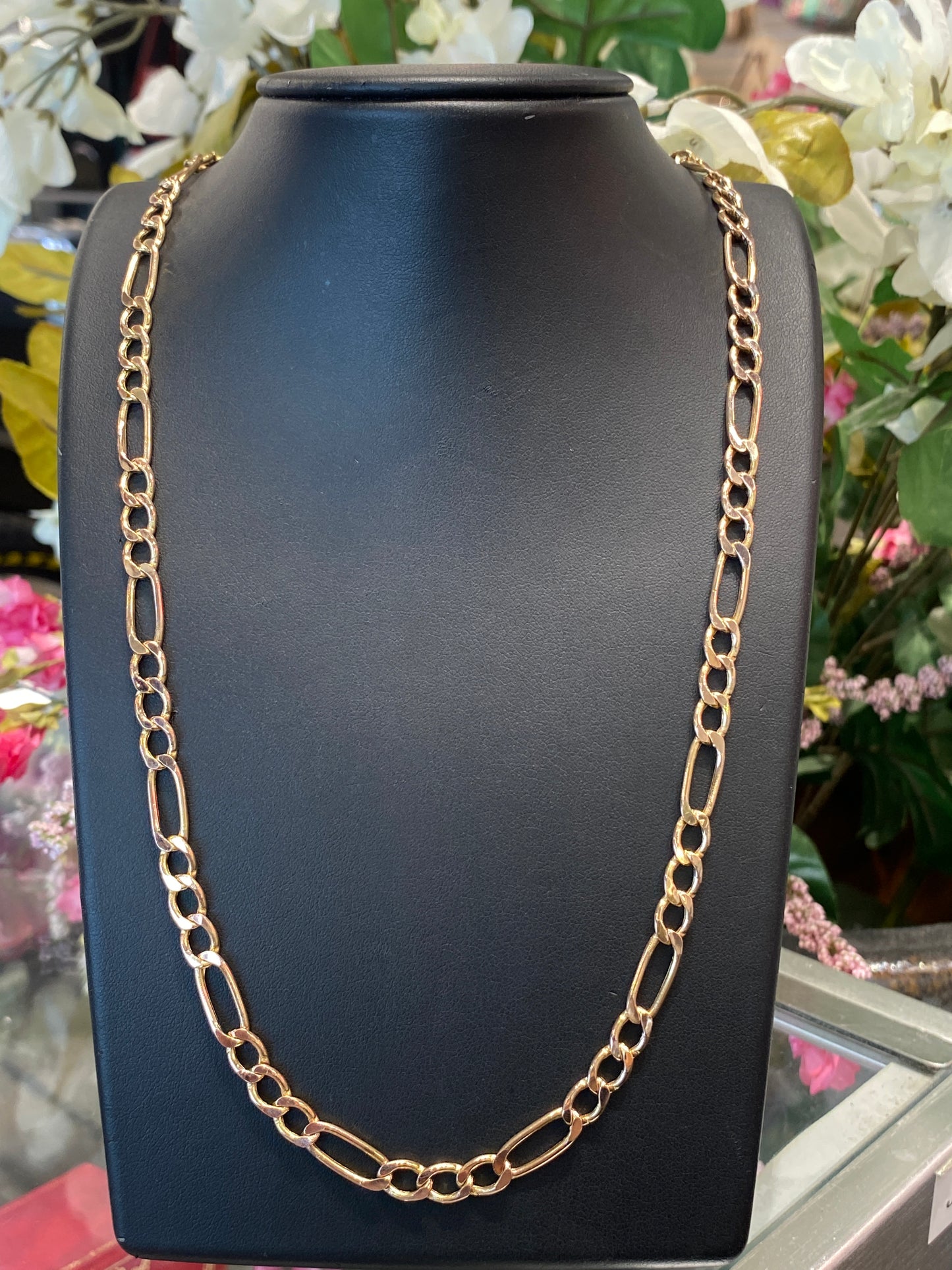 10k Yellow Gold Fígaro Chain