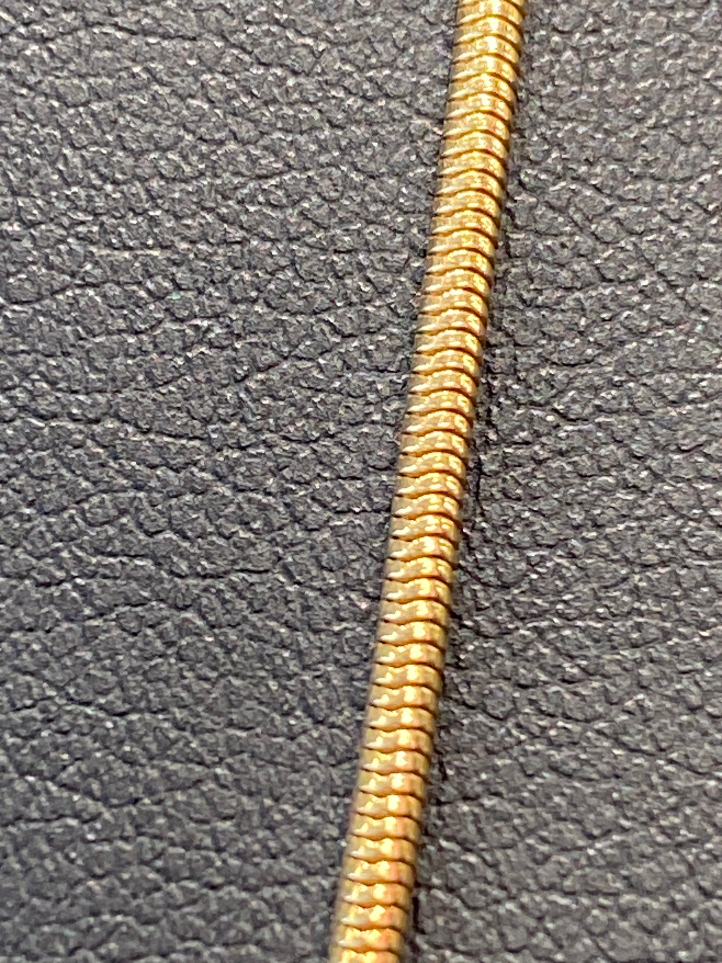 14k Yellow Gold Snake Chain