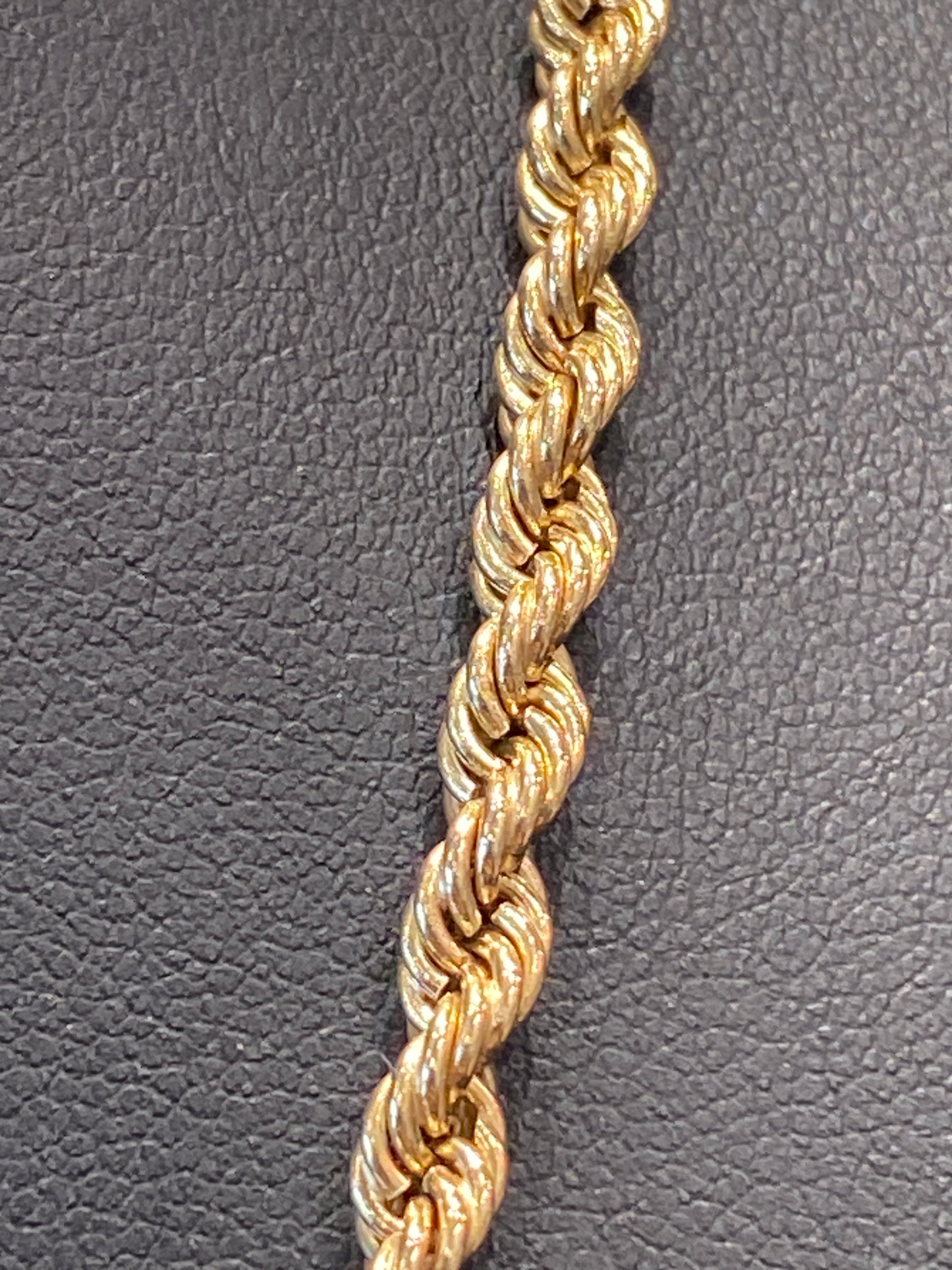 14k Yellow Gold Rope Chain