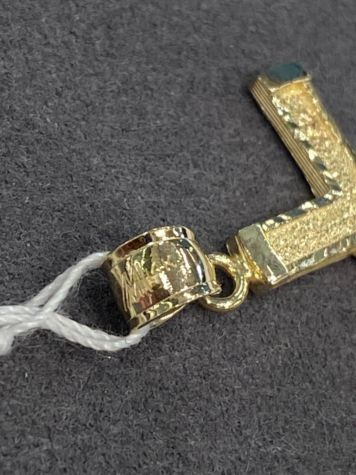 14k Yellow Gold Cross Pendant
