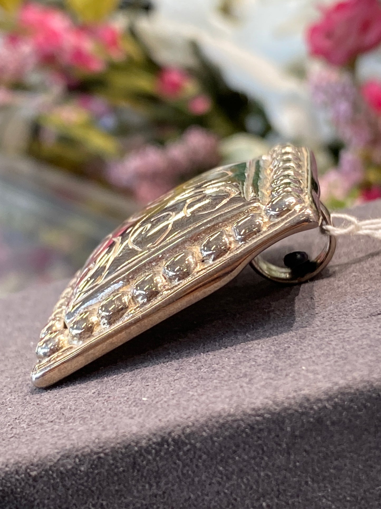 Silver Charm With Design