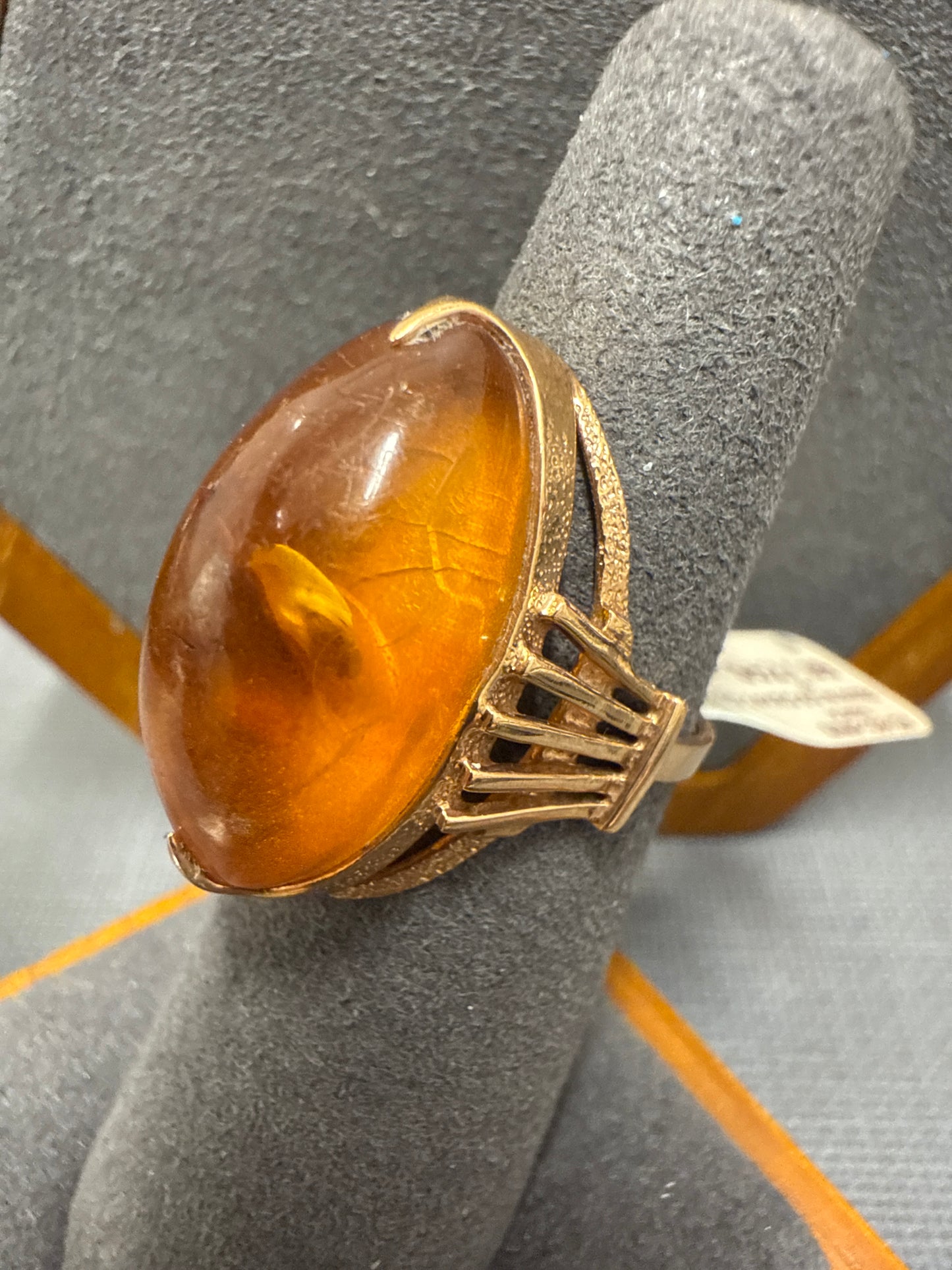 Rose gold ring