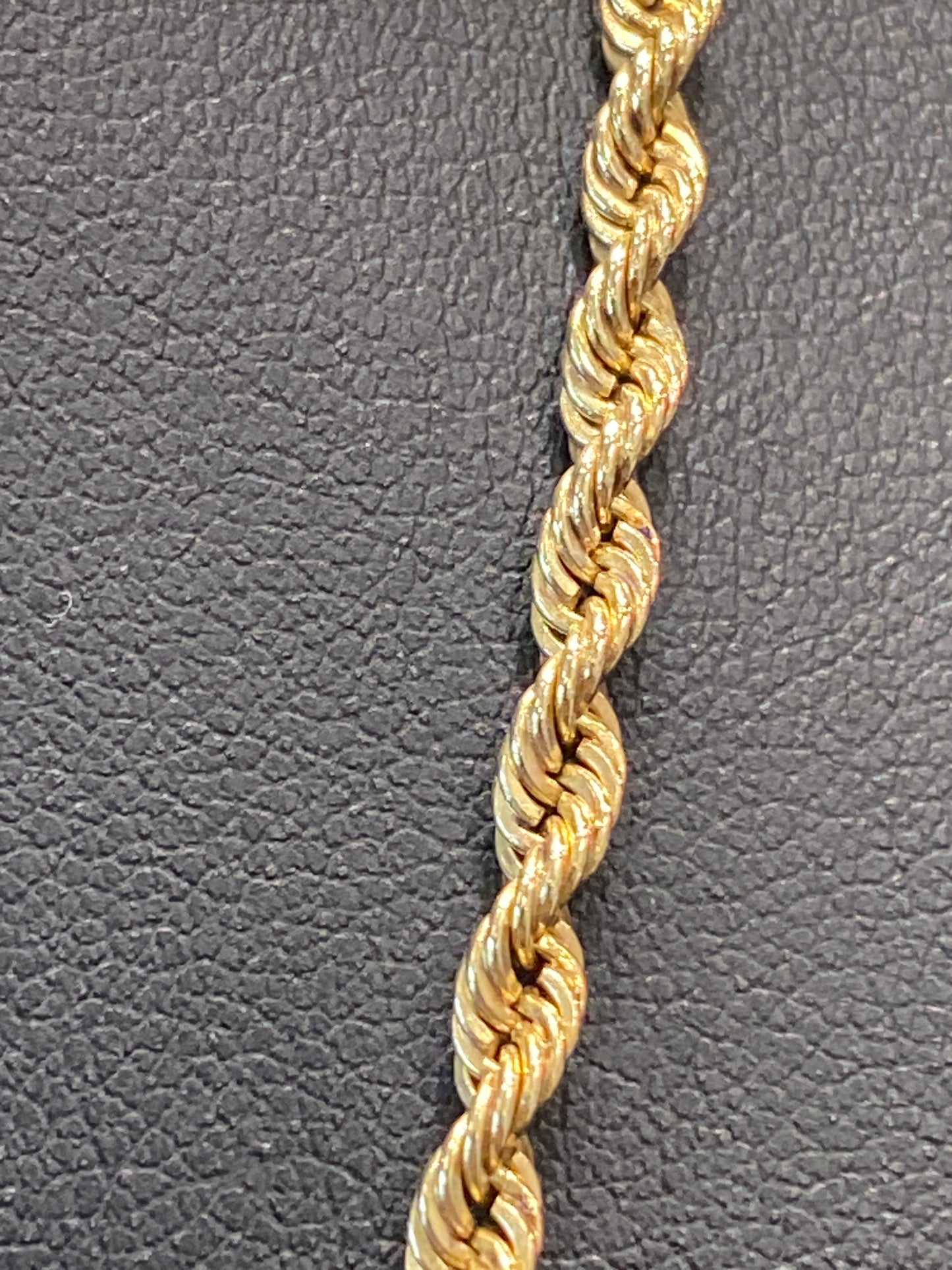 14k Yellow Gold Rope Chain