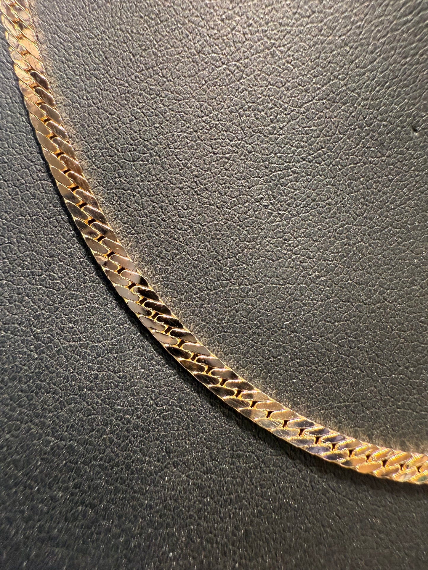Gold herringbone chain