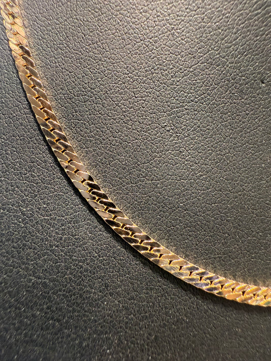 Gold herringbone chain