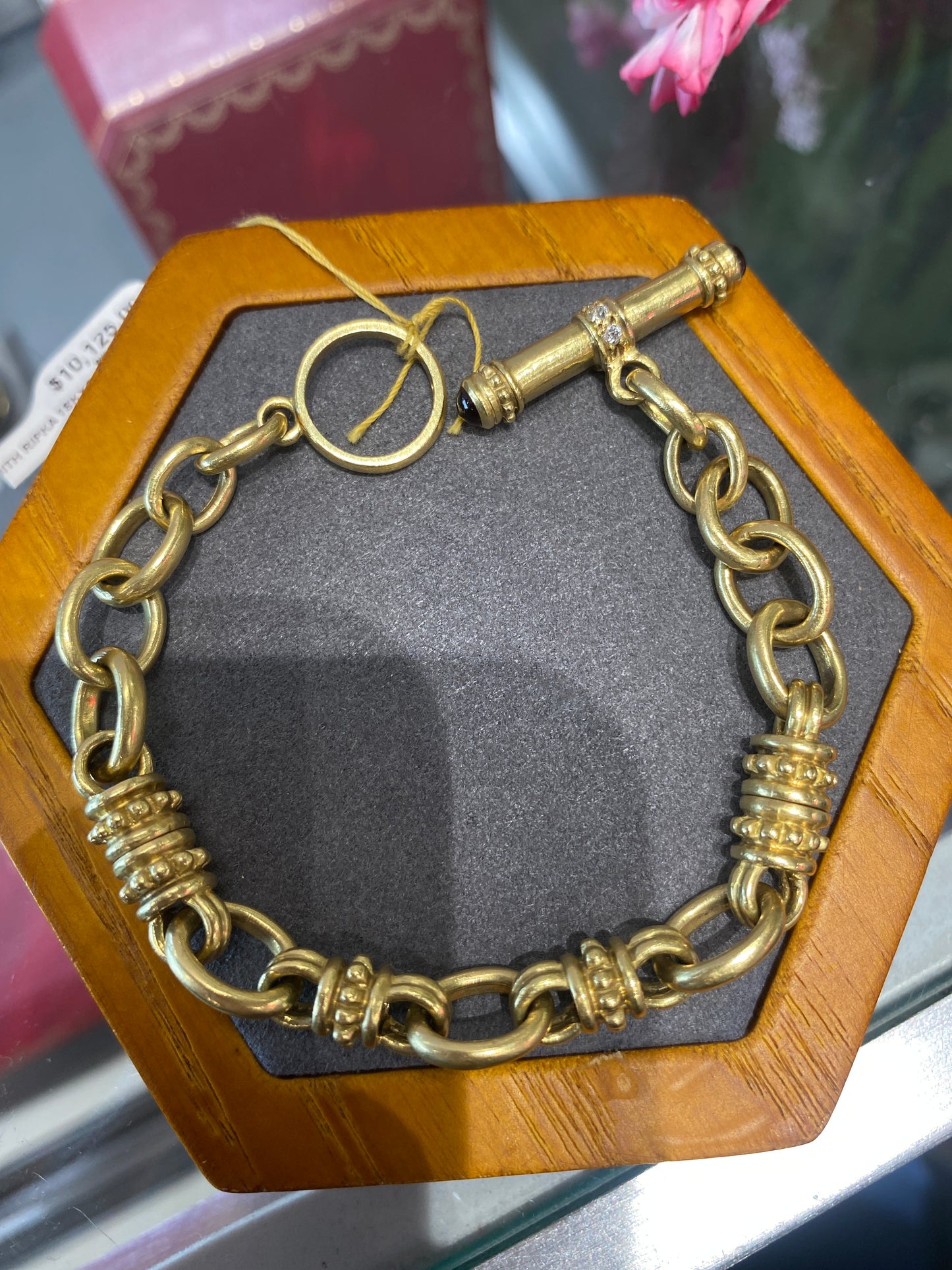18k Yellow Gold Judith Ripka Bracelet