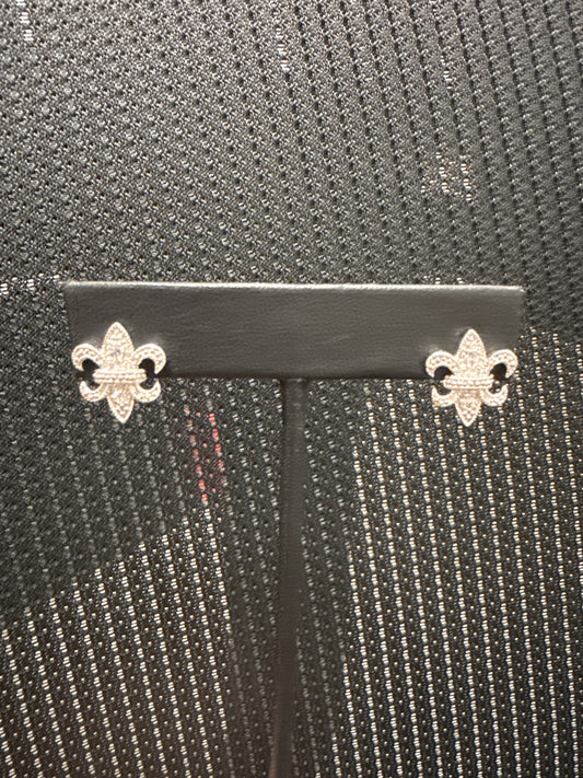 Silver earrings