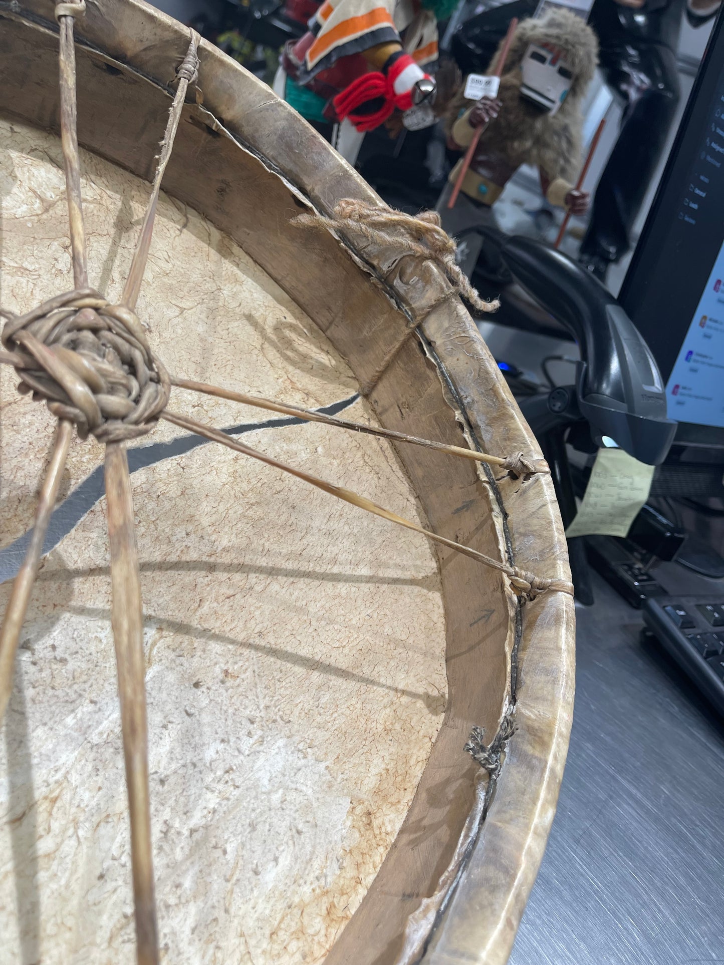 Vintage Native Shaman Drum (150015) MMP