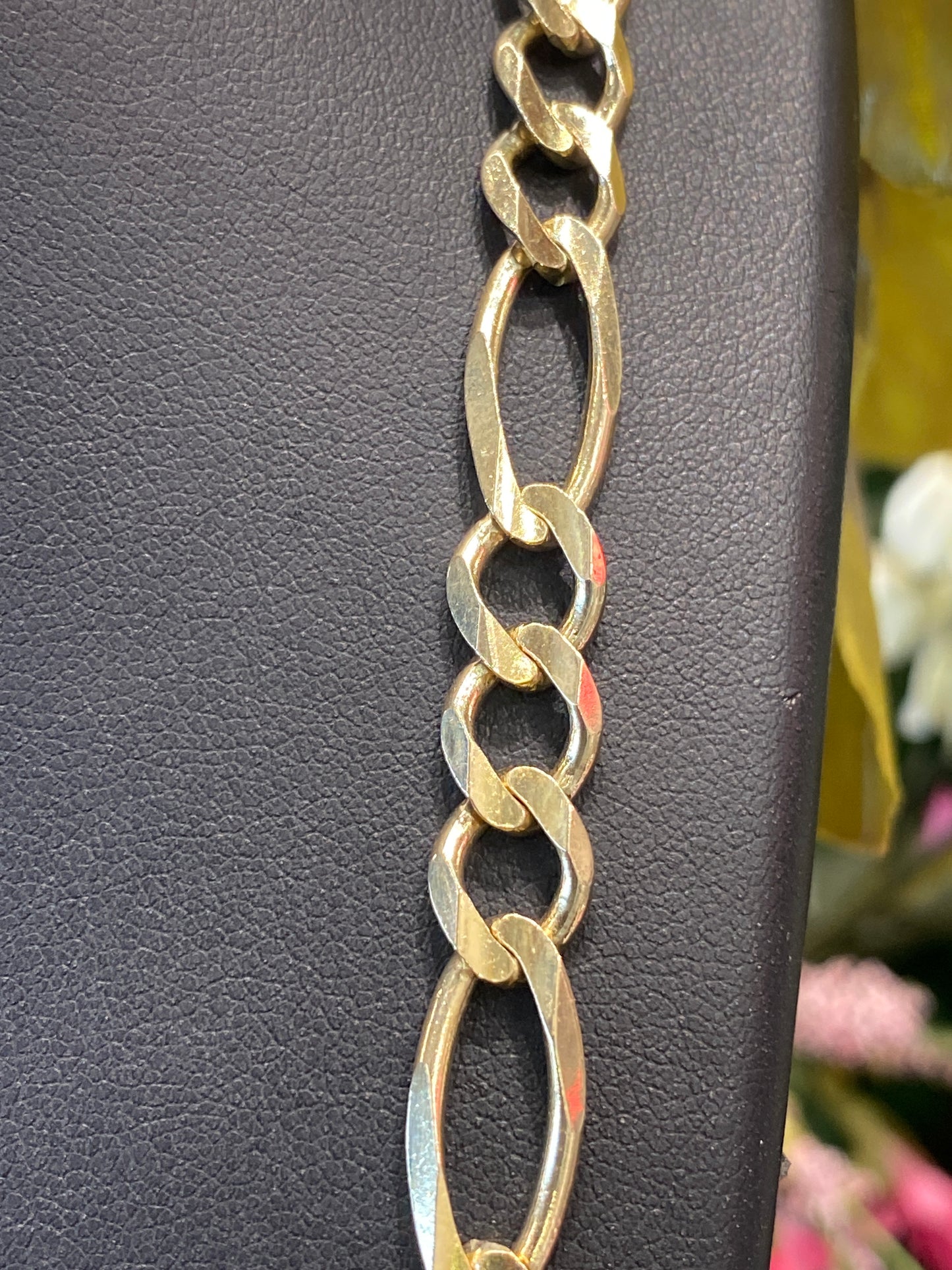 10k Yellow Gold Fígaro Chain