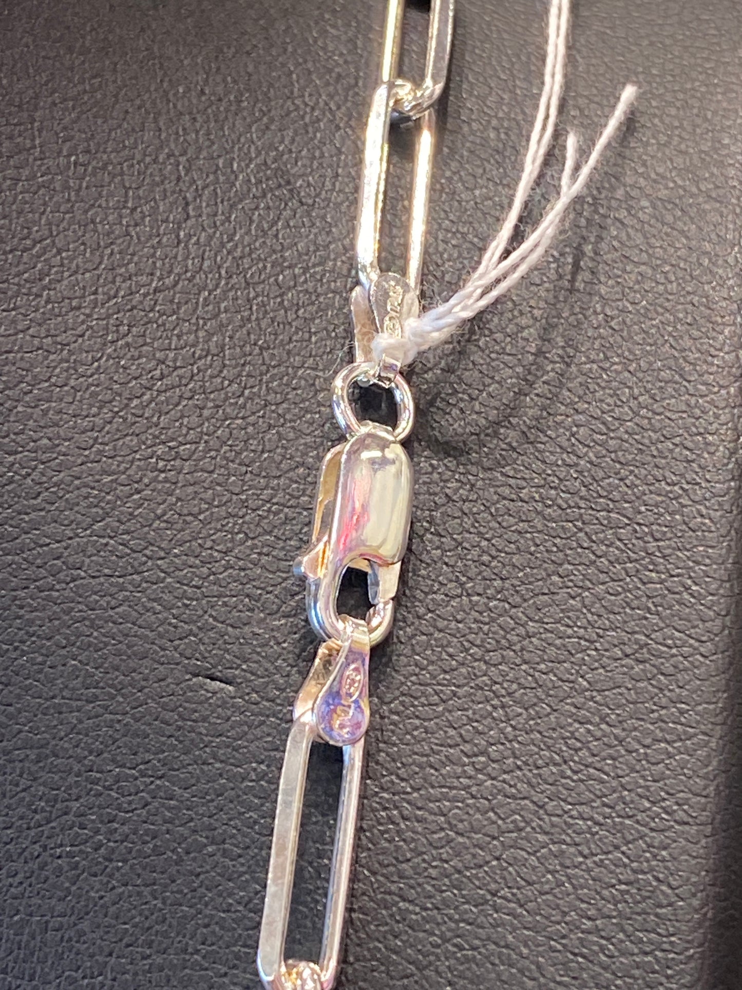 Silver Paper Clip Chain