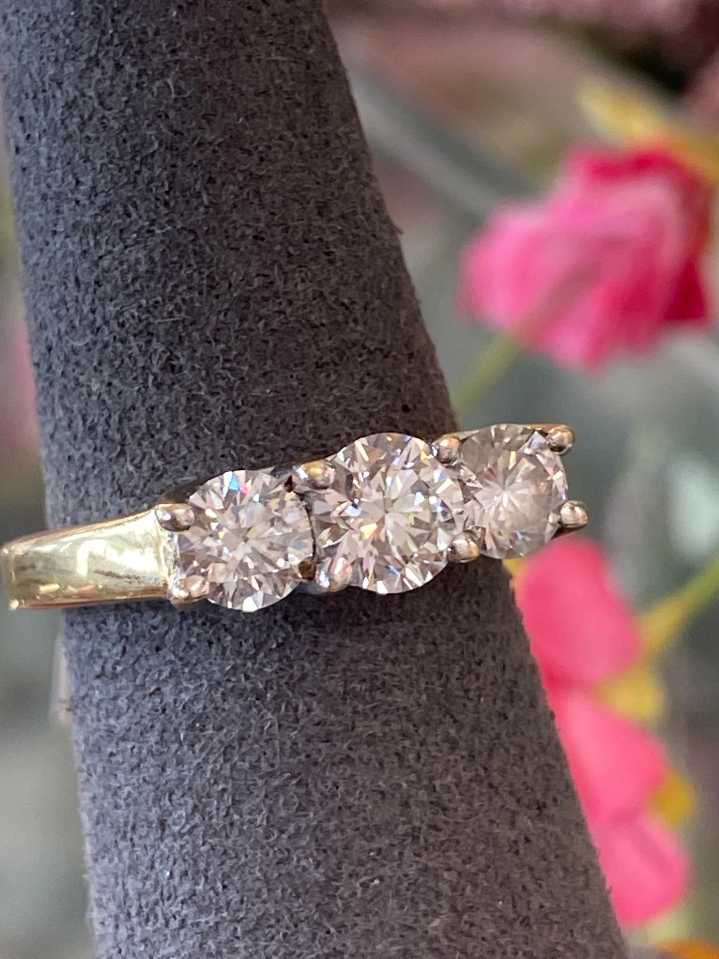 14k Yellow Gold Engagement Ring