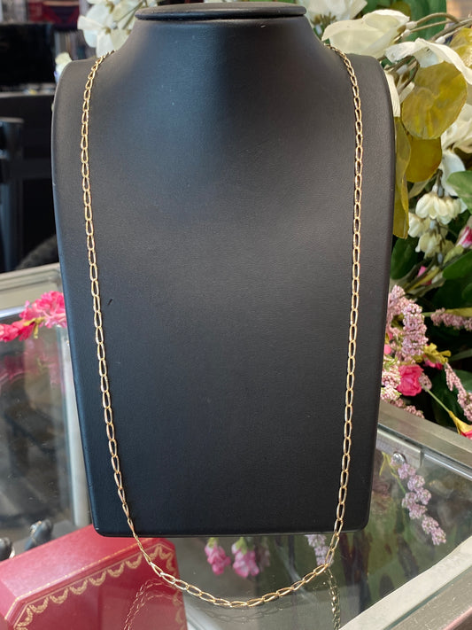 14k Yellow Gold Link Chain