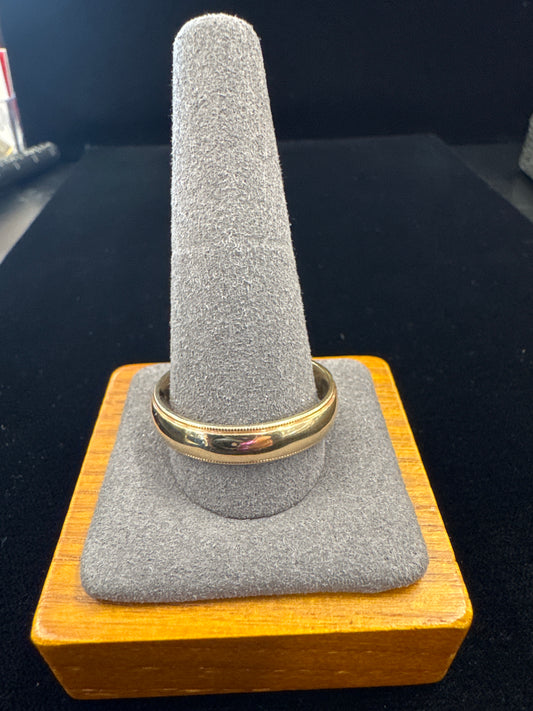 Men’s Yellow Gold Band
