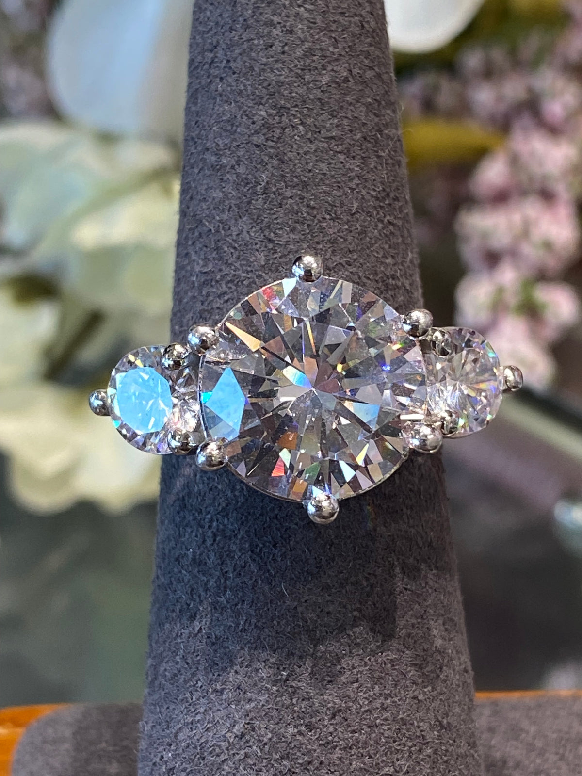 925 Silver Cubic Zirconia Ring
