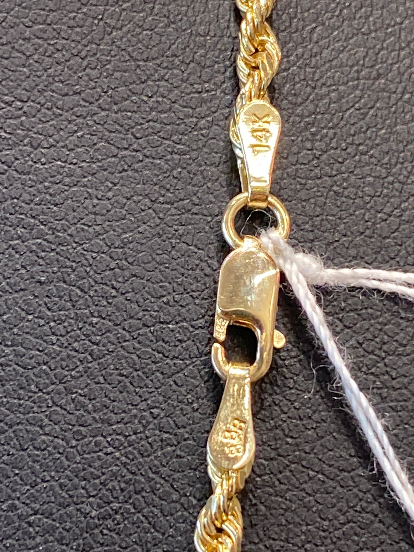 14k Yellow Gold Rope Chain