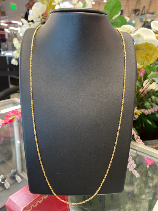 14k Yellow Gold Fashion Chain