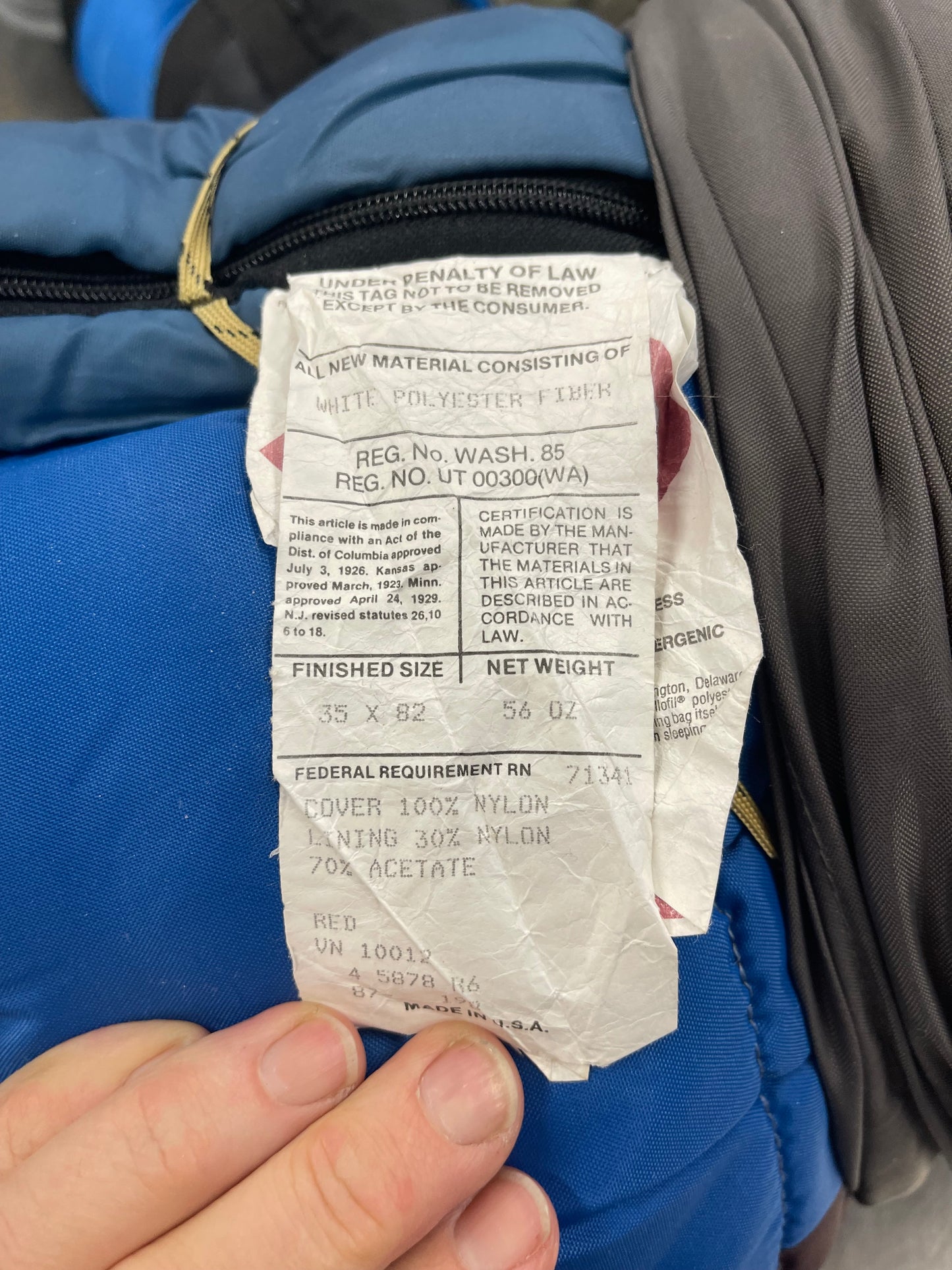 Sleeping Bag (147118) MMP