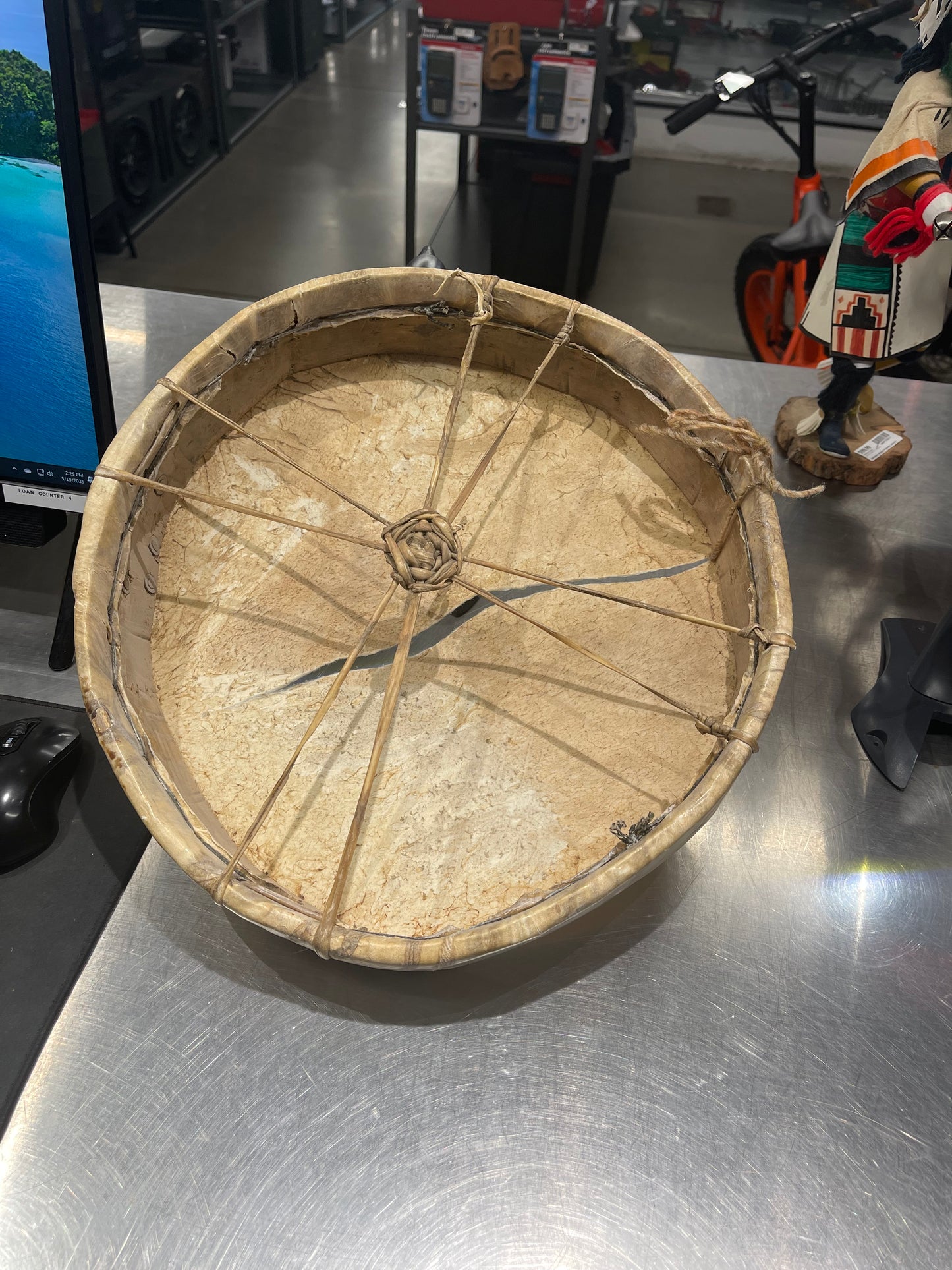 Vintage Native Shaman Drum (150015) MMP