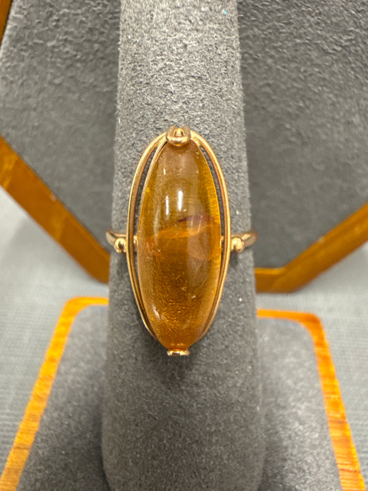 Rose gold ring
