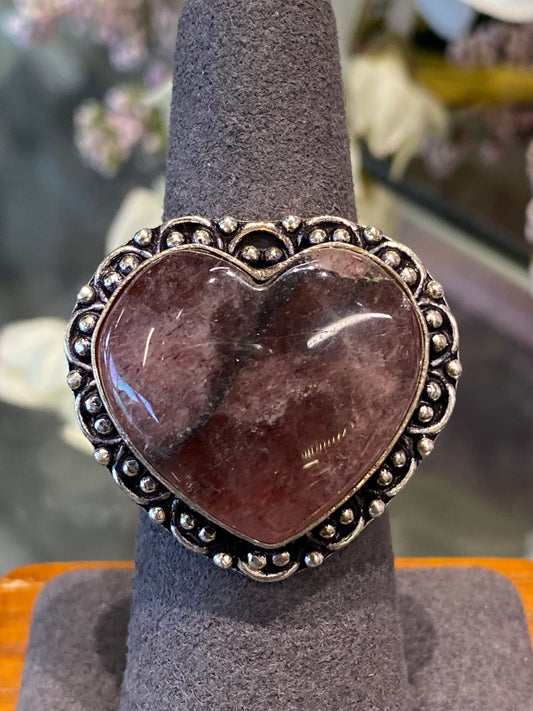925 Silver Heart Ring