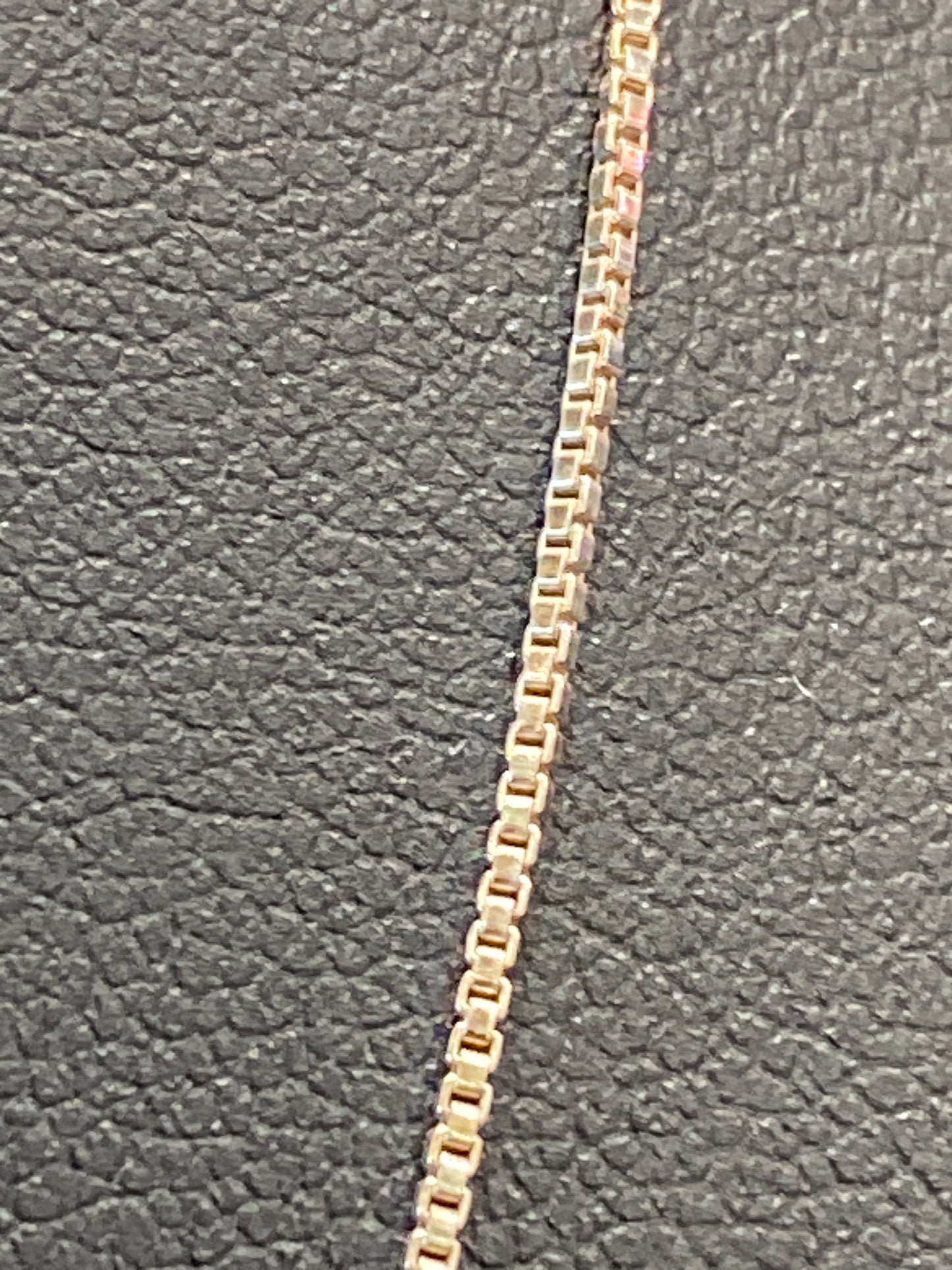 Silver Box Link Chain