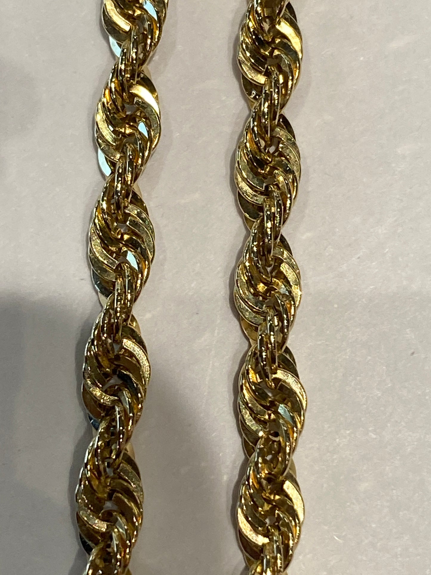 14k Yellow Gold Rope Chain