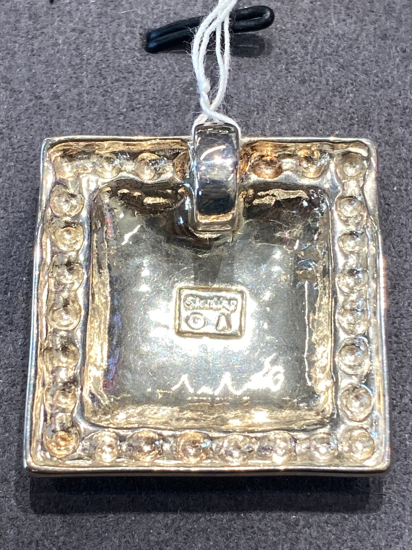 Silver Charm With Design