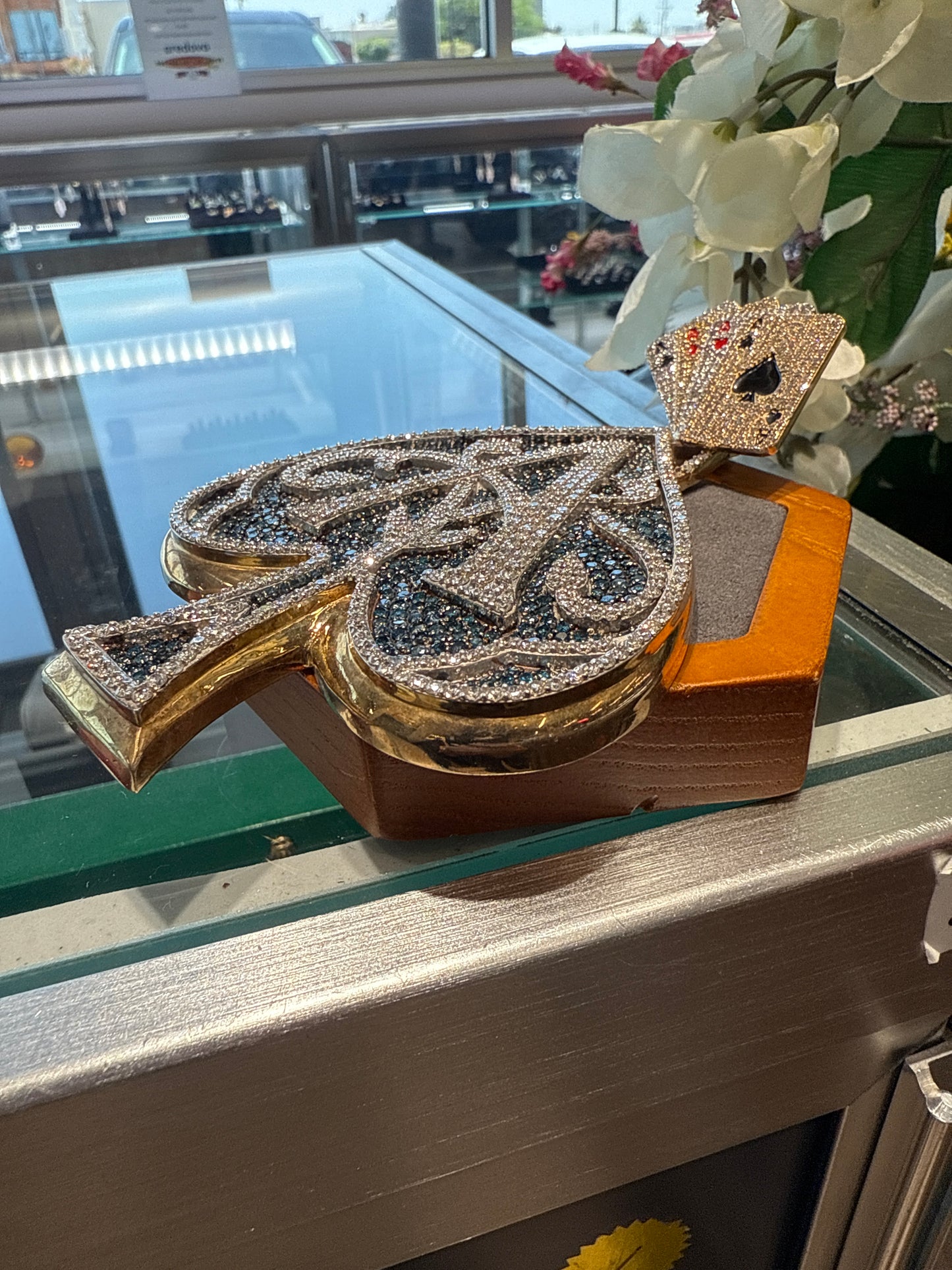 Gold Ace Charm
