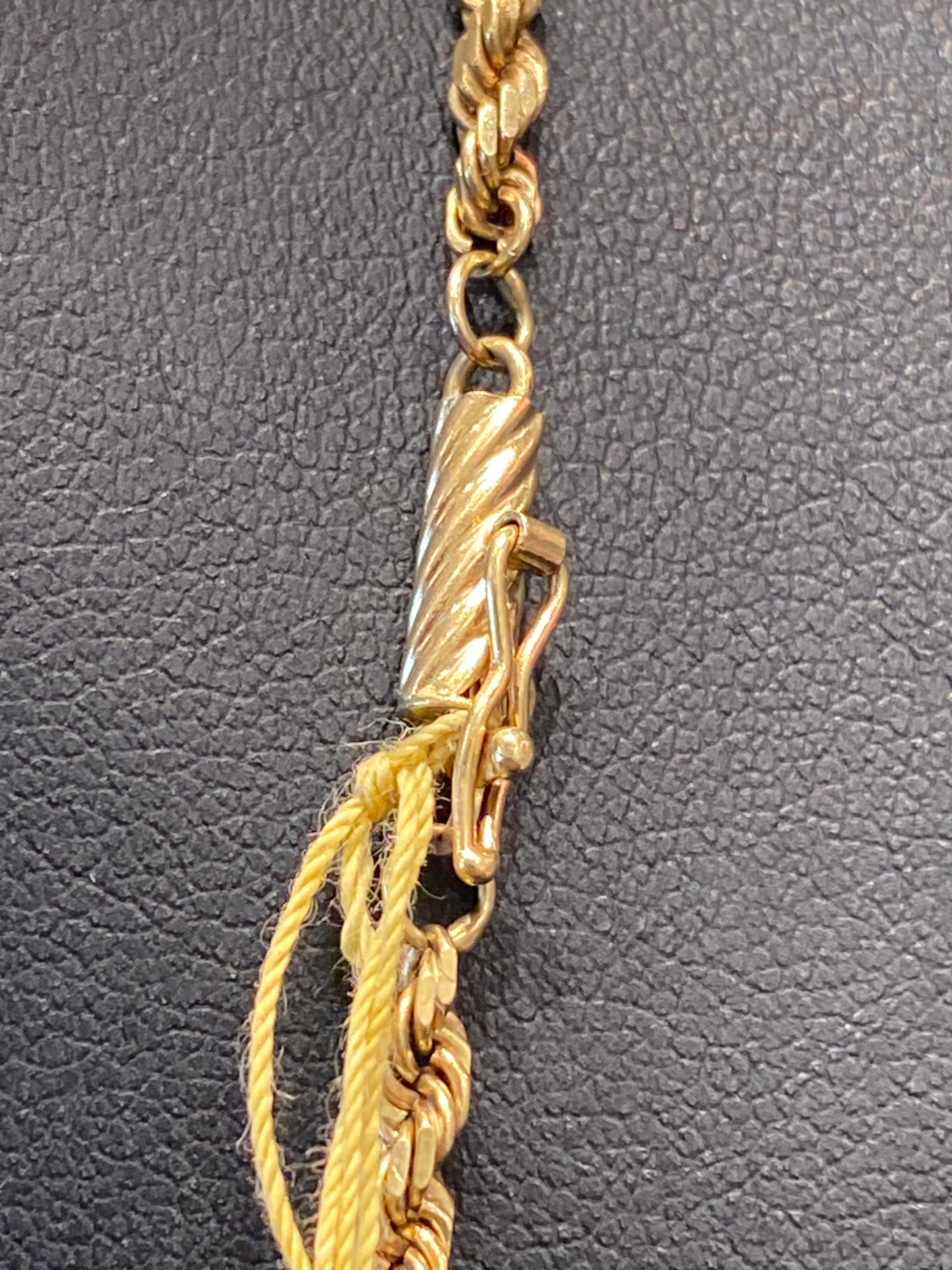 14k Yellow Gold Rope Chain