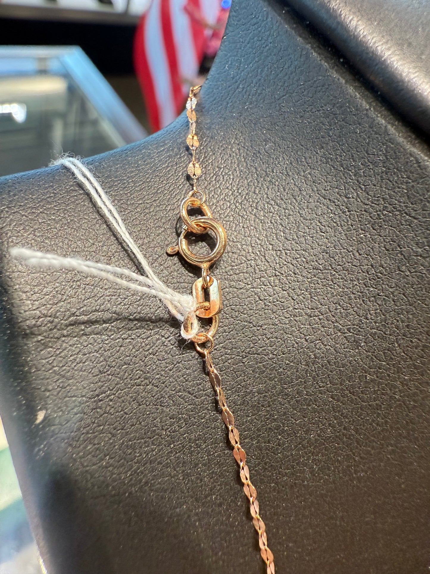Rose gold chain