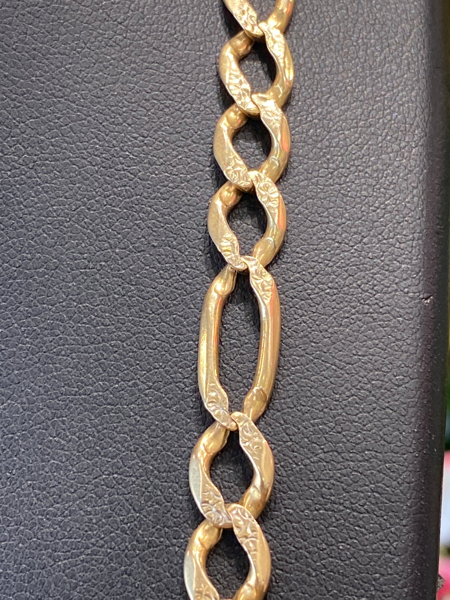 14k Yellow Gold Fígaro Chain