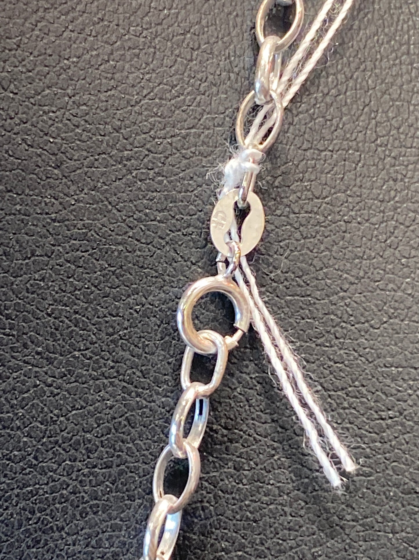 10k White Gold Link Chain