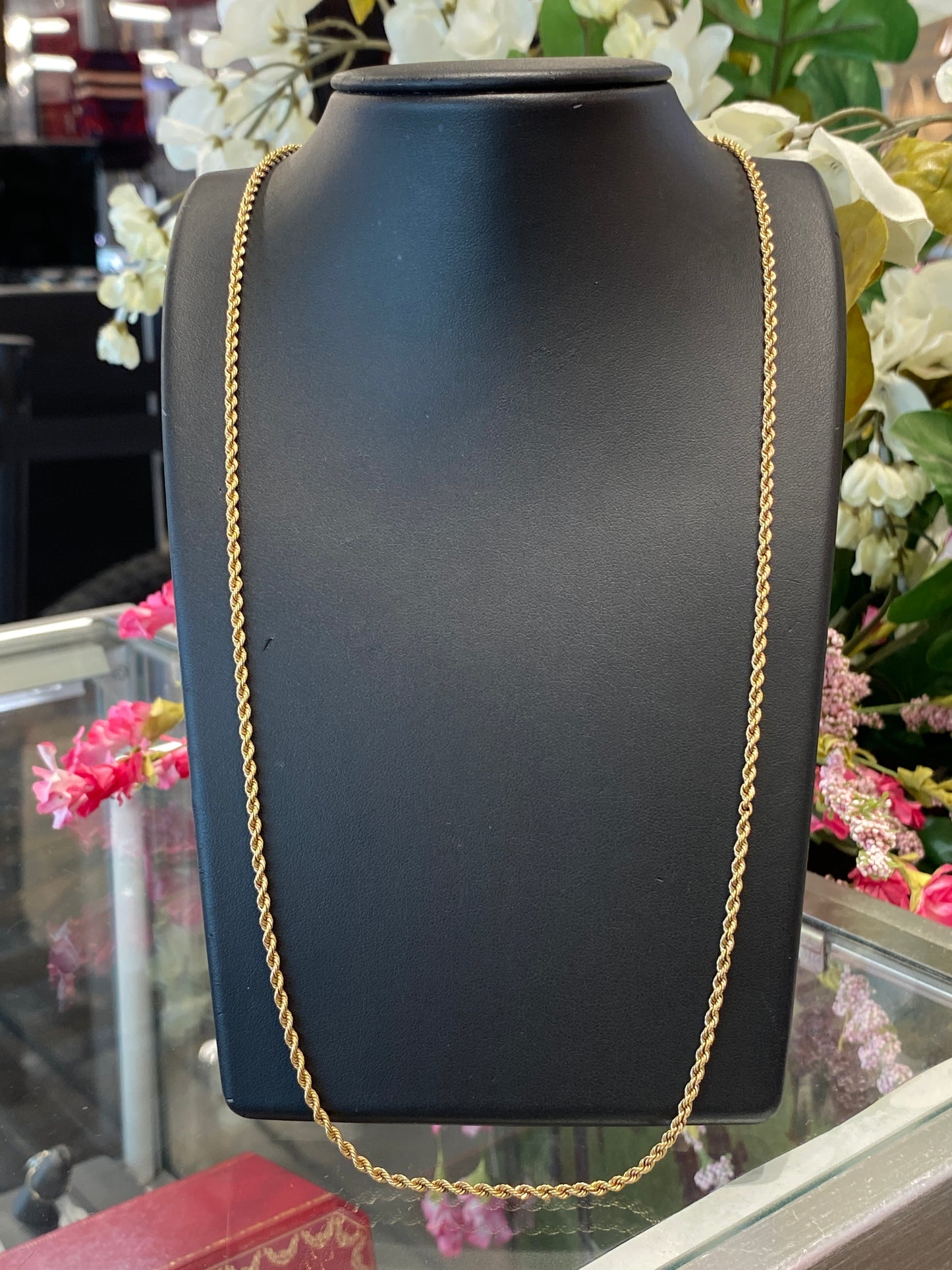 14k Yellow Gold Rope Chain