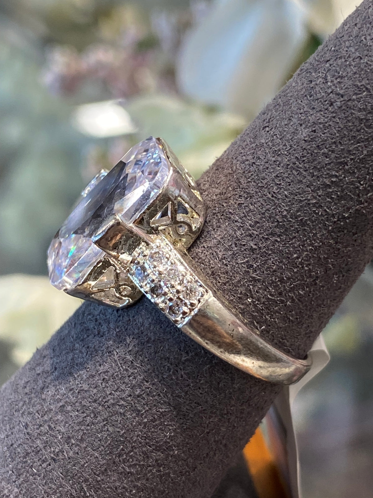 925 Silver Cubic Zirconia Ring