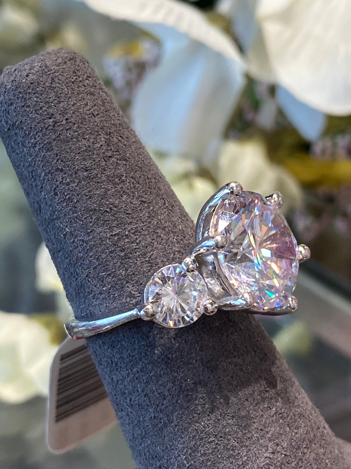 925 Silver Cubic Zirconia Ring